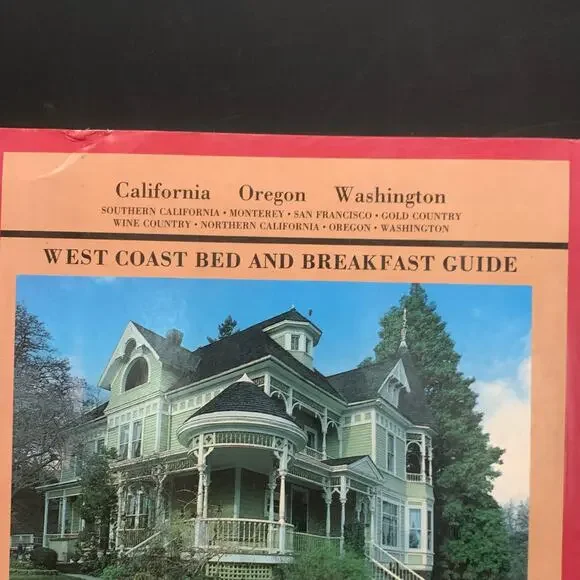 1986 West Coast Bed & Breakfast Guide: California, Oregon & Washington Vintage - Picture 3 of 11